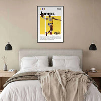 LeBron James Wall Art - Vibrantwalls