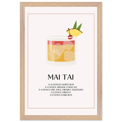 Mai Tai Cocktail Recipe - Vibrantwalls