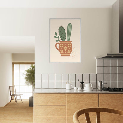 Cactus Bouquet Desert Botanical Wall Art - Vibrantwalls