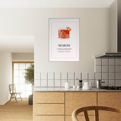 Negroni Cocktail Recipe - Vibrantwalls