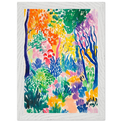 Vibrant Matisse Abstract Garden Joy - Vibrantwalls