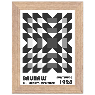 Bauhaus-Style Geometric Grid - Vibrantwalls