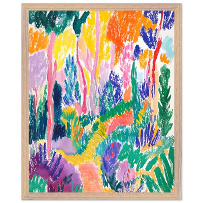 Vibrant Abstract Forest Henri Matisse - Vibrantwalls