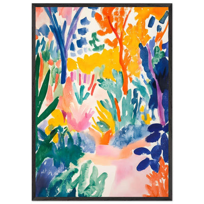 Vibrant Abstract Garden - Vibrantwalls