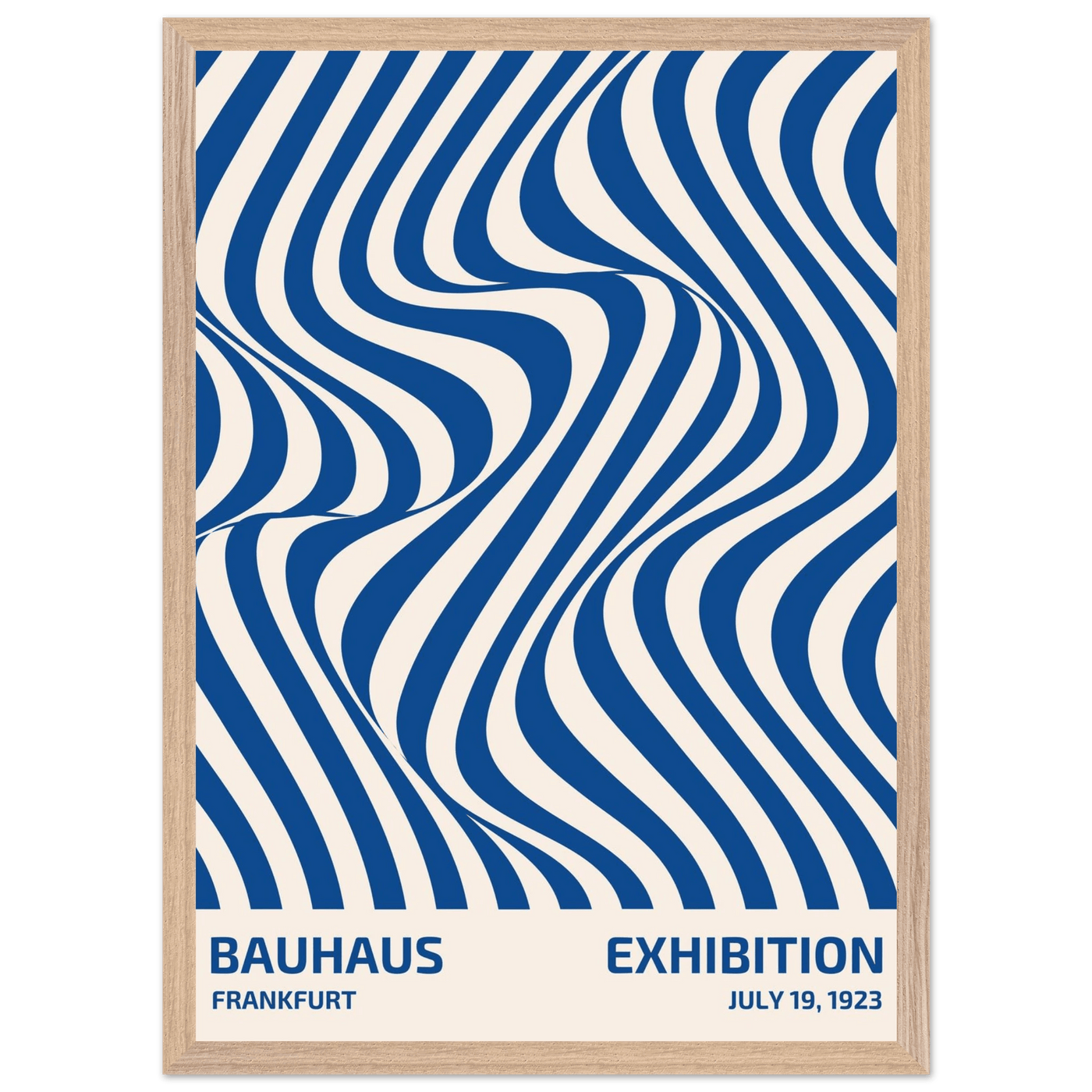 Bauhaus Ausstellung 1923 Op Art Wavy - Vibrantwalls