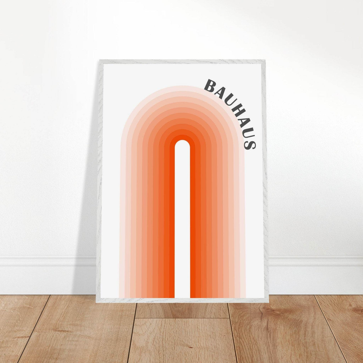 Bauhaus-Style Gradient Arch - Vibrantwalls