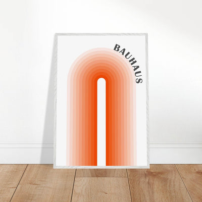 Bauhaus-Style Gradient Arch - Vibrantwalls