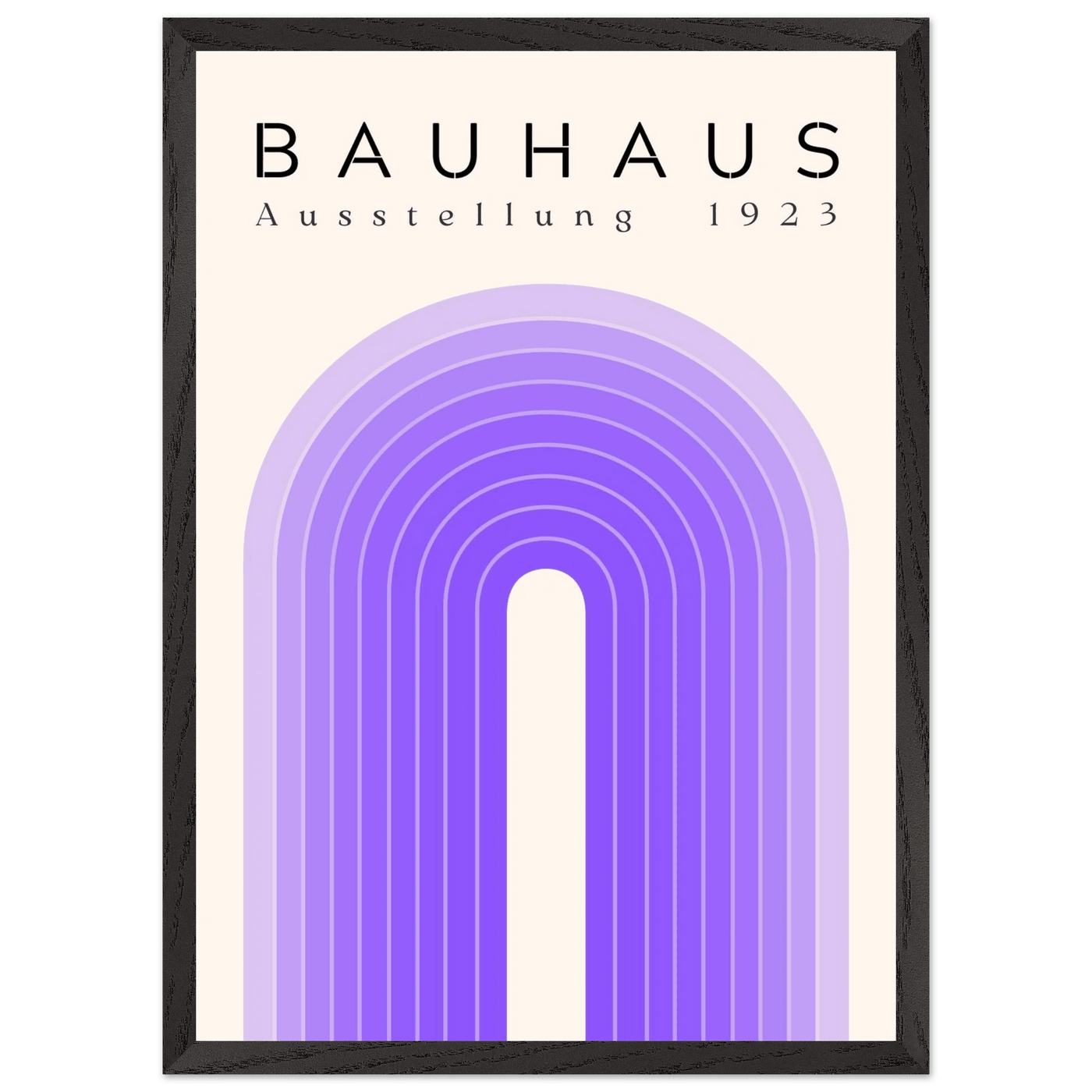 Bauhaus Ausstellung 1923 Violet - Vibrantwalls