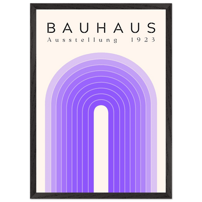 Bauhaus Ausstellung 1923 Violet - Vibrantwalls