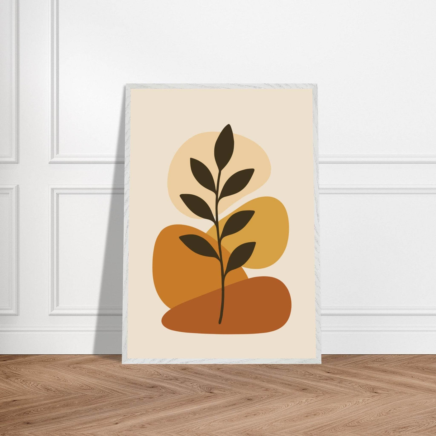 Modern Abstract Plant - Vibrantwalls