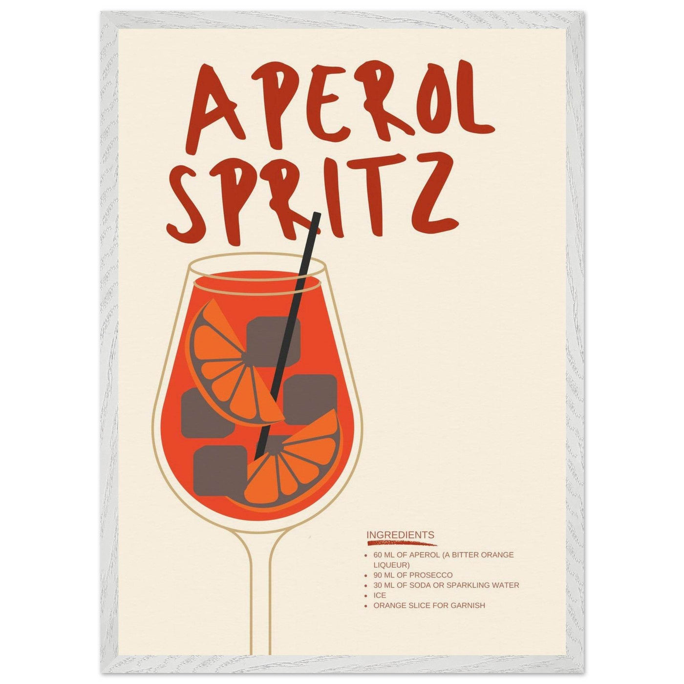 Aperol Spritz - Vibrantwalls