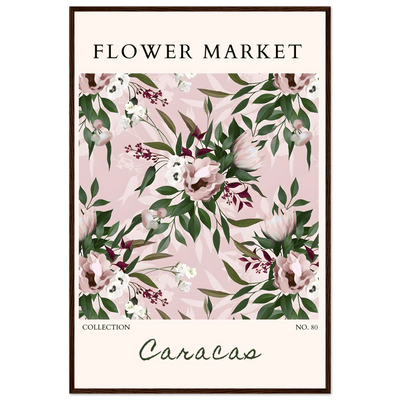 Blush Floral Dream Framed Poster – Elegant Botanical Art Print | Ready-to-Hang in Multiple Sizes & Frame Styles - Vibrantwalls