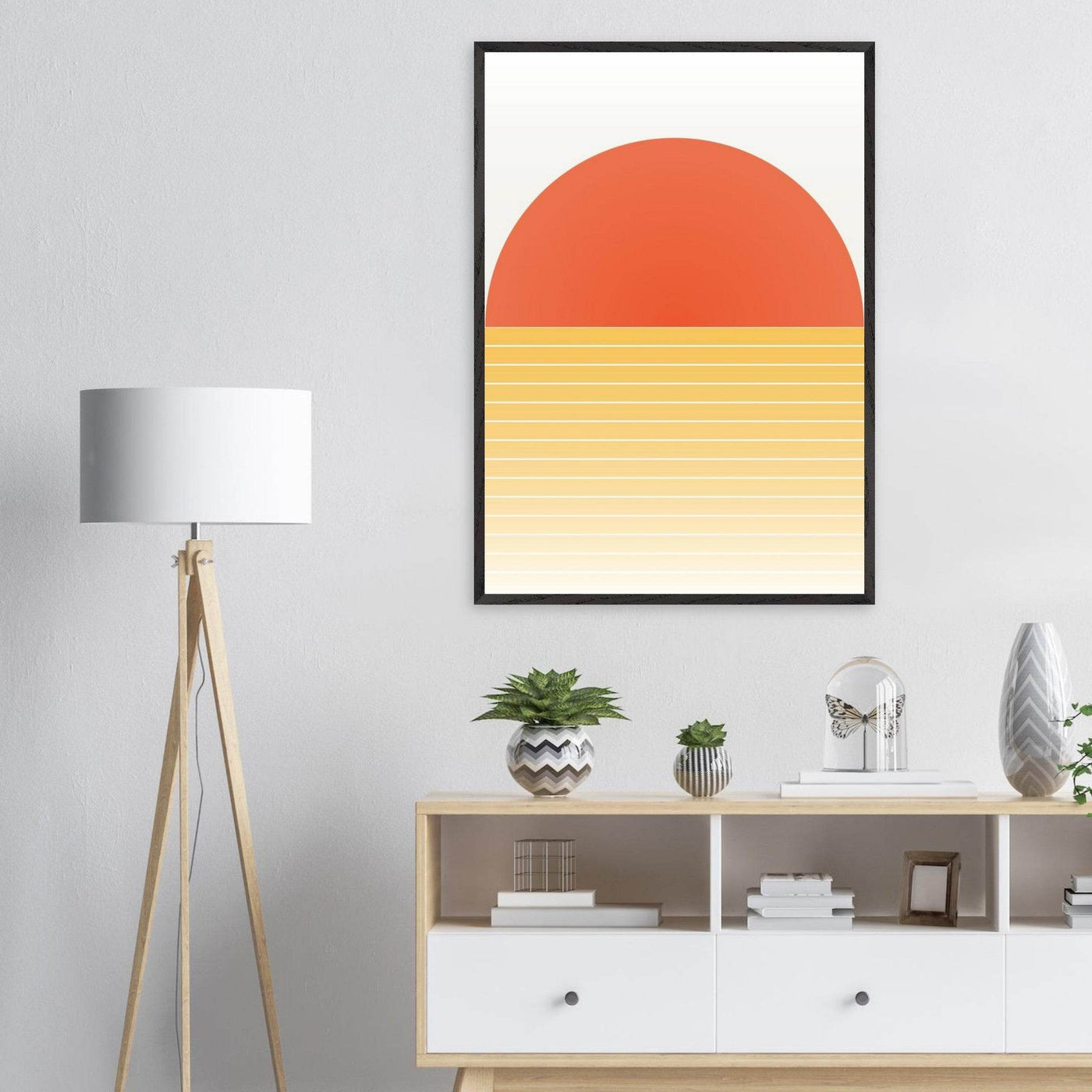 Bauhaus Sunset 1923 - Vibrantwalls