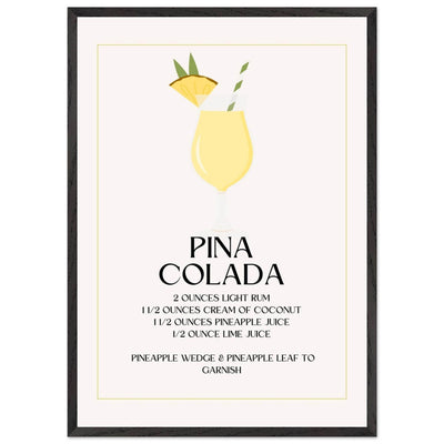 Pina Colada Cocktail Recipe - Vibrantwalls