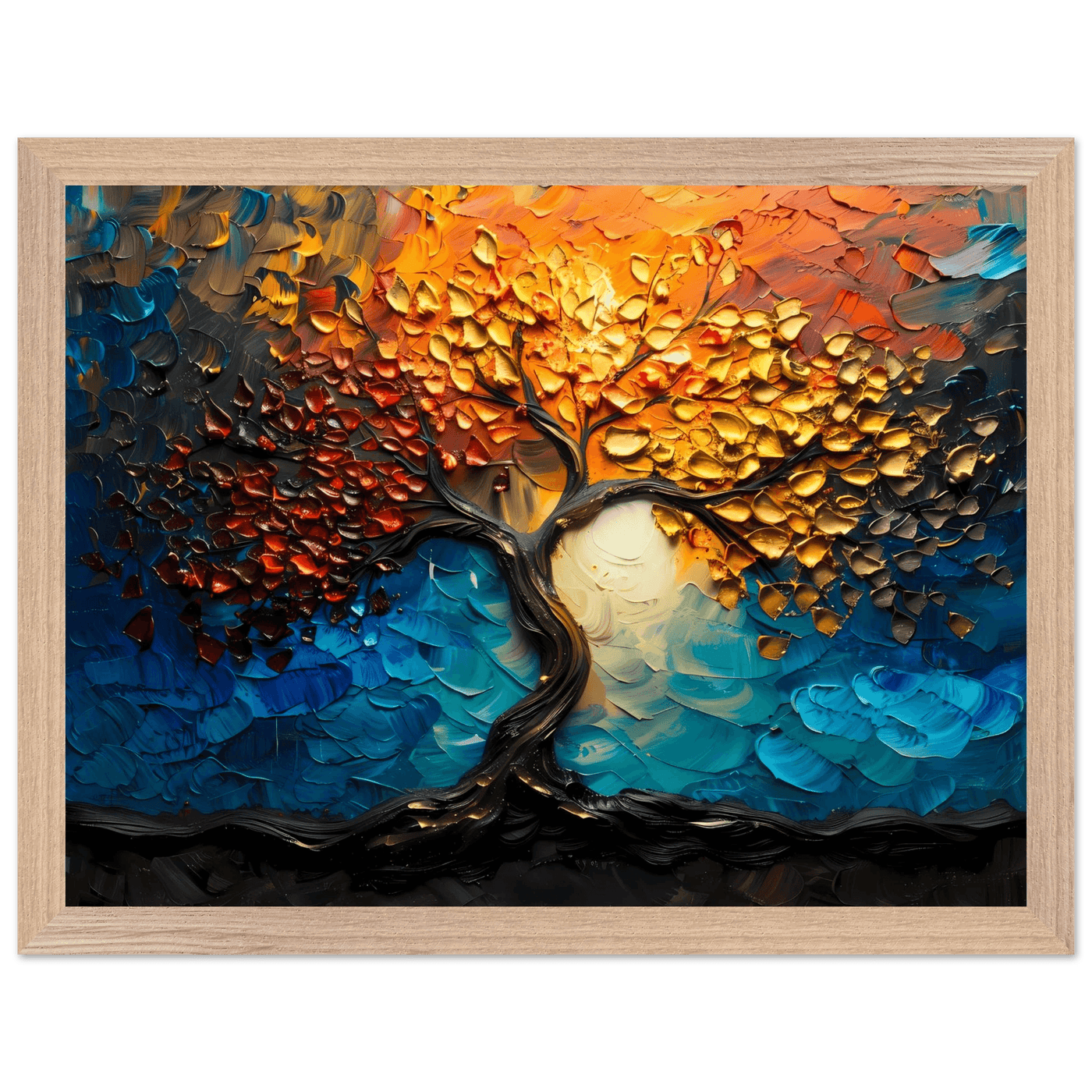 The Tree of Life Premium Wooden - Vibrantwalls
