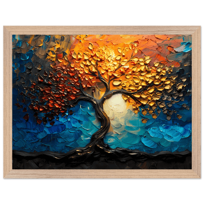 The Tree of Life Premium Wooden - Vibrantwalls