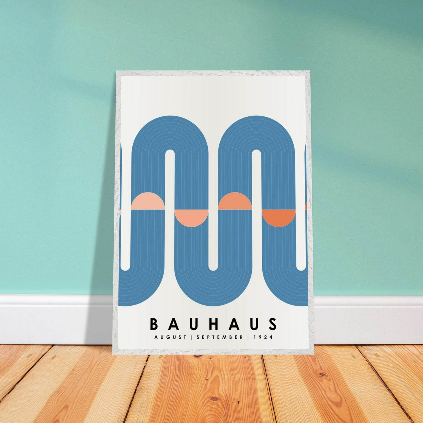 Bauhaus-Style The Blue - Vibrantwalls