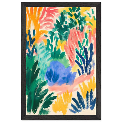 Abstract Floral Delight - Vibrantwalls