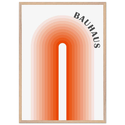 Bauhaus-Style Gradient Arch - Vibrantwalls