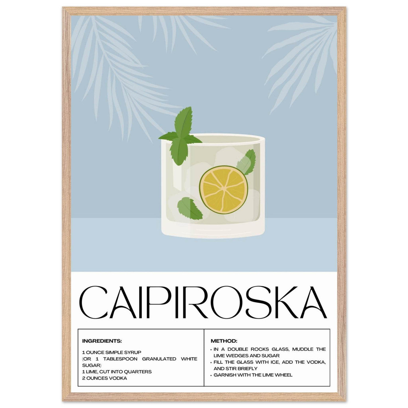 Caipiroska Cocktail Recipe - Vibrantwalls