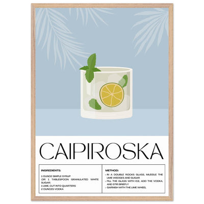 Caipiroska Cocktail Recipe - Vibrantwalls