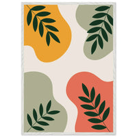 Botanical Nature Inspired Abstract Wall Art - Vibrantwalls