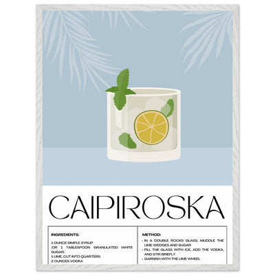 Caipiroska Cocktail Recipe - Vibrantwalls