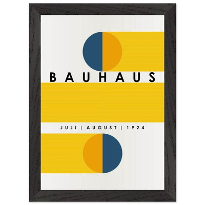 Bauhaus Blue Tunnel Geometric - Vibrantwalls