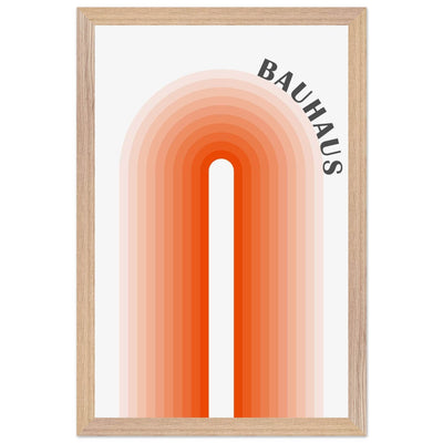 Bauhaus-Style Gradient Arch - Vibrantwalls