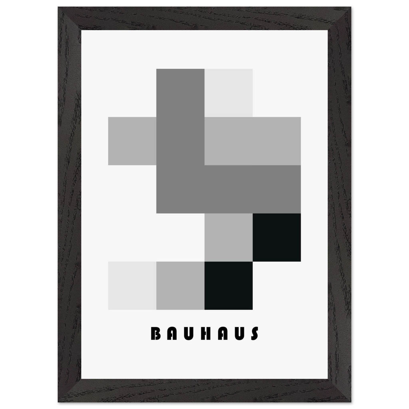 Bauhaus-Style Abstract Geometric - Vibrantwalls