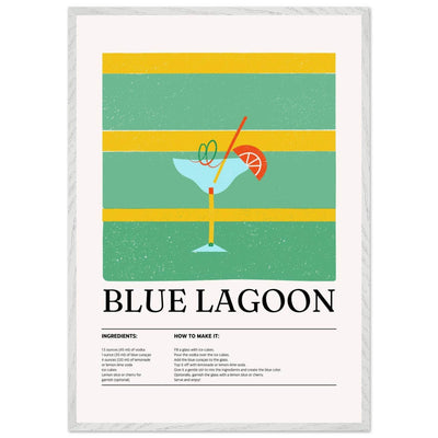Blue Lagoon Cocktail Recipe - Vibrantwalls