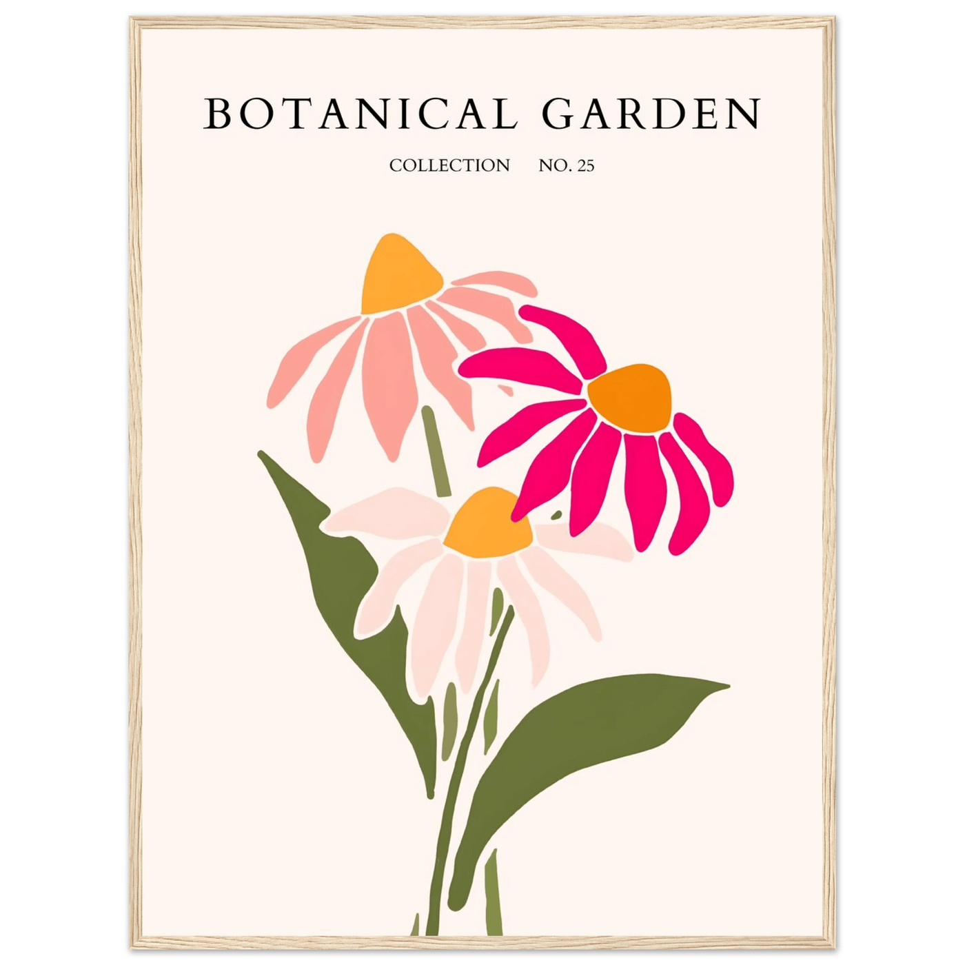 Botanical Garden Collection Framed Posters – Vibrant Floral Art Prints for Nature Lovers | Ready-to-Hang - Vibrantwalls