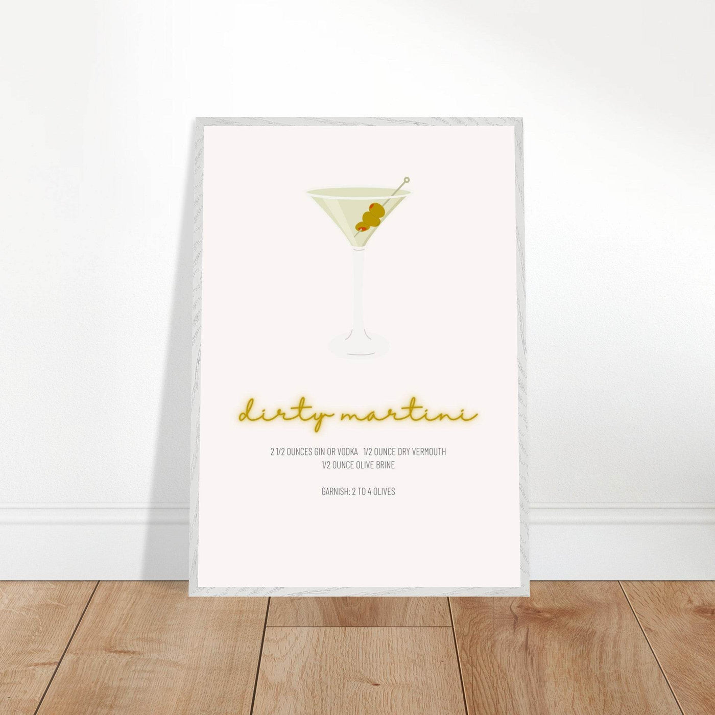 Dirty Martini Recipe - Vibrantwalls