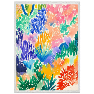 Matisse-Abstract Floral - Vibrantwalls