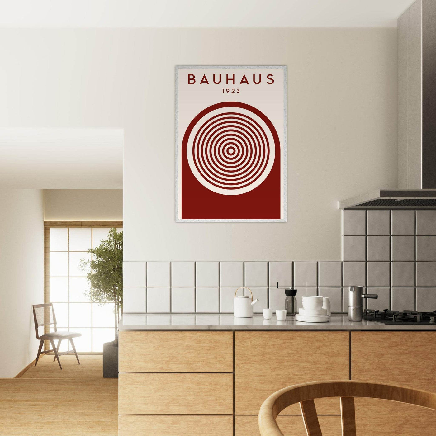 Bauhaus Ausstellung 1923 Concentric Circle - Vibrantwalls
