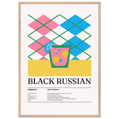 Black Russian Cocktail Recipe - Vibrantwalls