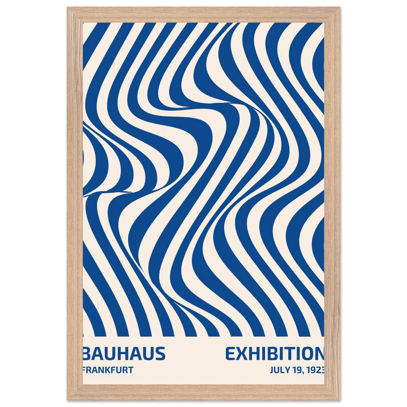Bauhaus Ausstellung 1923 Op Art Wavy - Vibrantwalls