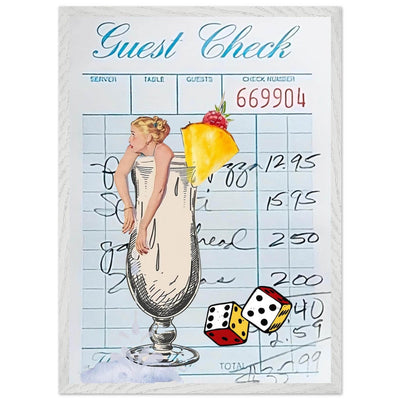 Retro Bar & Cocktail Chic: Gin & Tonic - Vibrantwalls