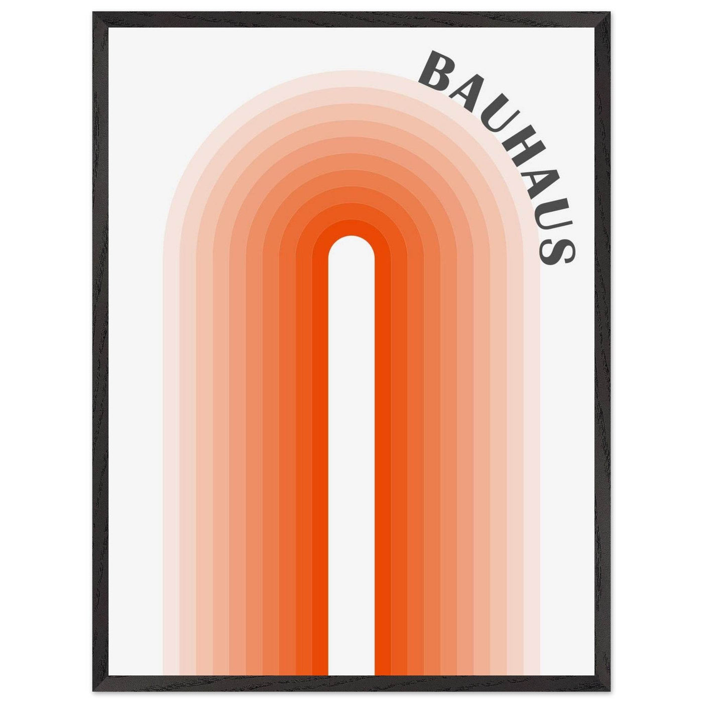 Bauhaus-Style Gradient Arch - Vibrantwalls