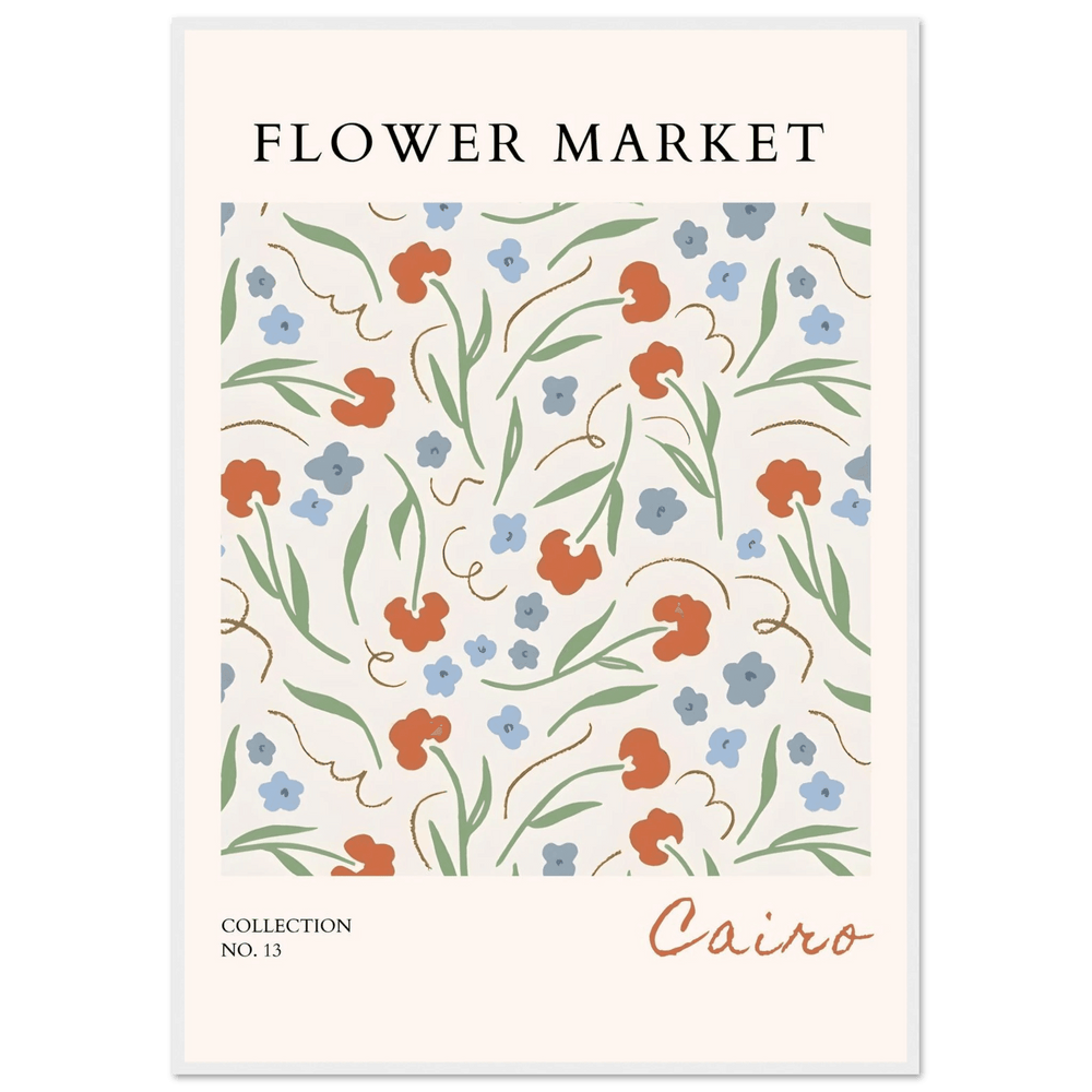 Cairo Flower Market Wall Art - Vibrantwalls