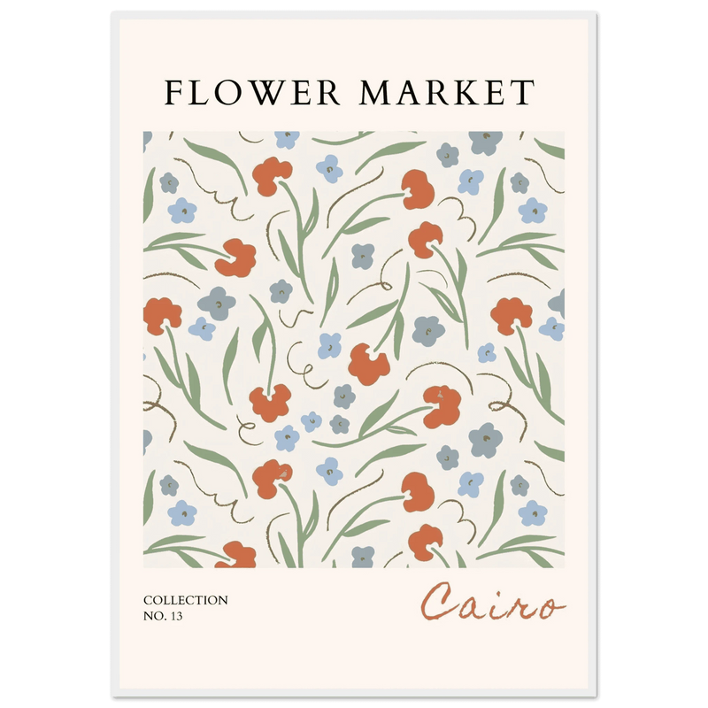 Cairo Flower Market Wall Art - Vibrantwalls
