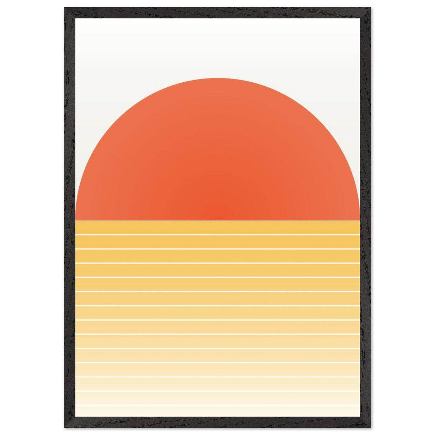 Bauhaus Sunset 1923 - Vibrantwalls