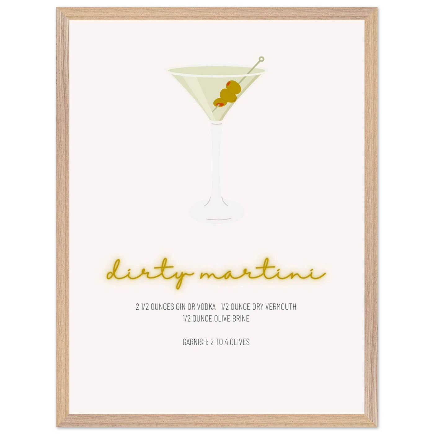 Dirty Martini Recipe - Vibrantwalls
