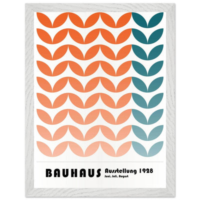 Bauhaus-Style The Blue Waves - Vibrantwalls