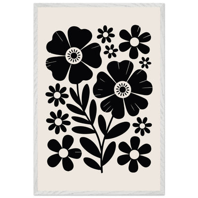 Minimalist Floral Meadow - Vibrantwalls