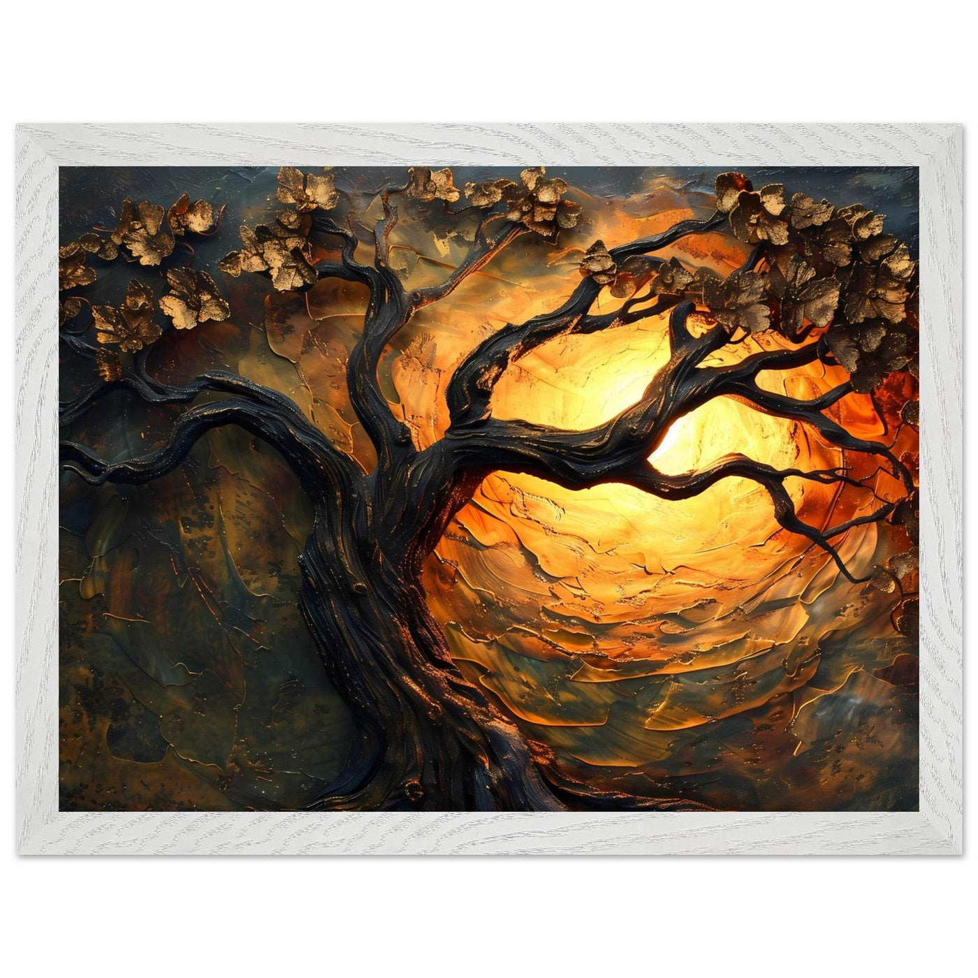 Golden Tree of Life - Vibrantwalls