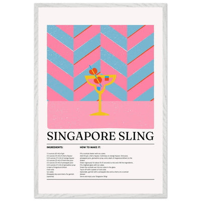 Singapore Sling Cocktail Recipe - Vibrantwalls