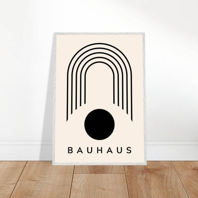 Bauhaus Black & Beige - Vibrantwalls