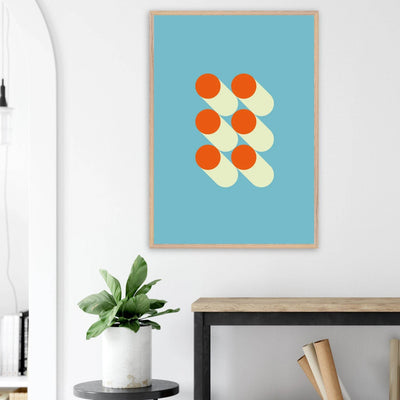Abstract Geometric Print - Vibrantwalls