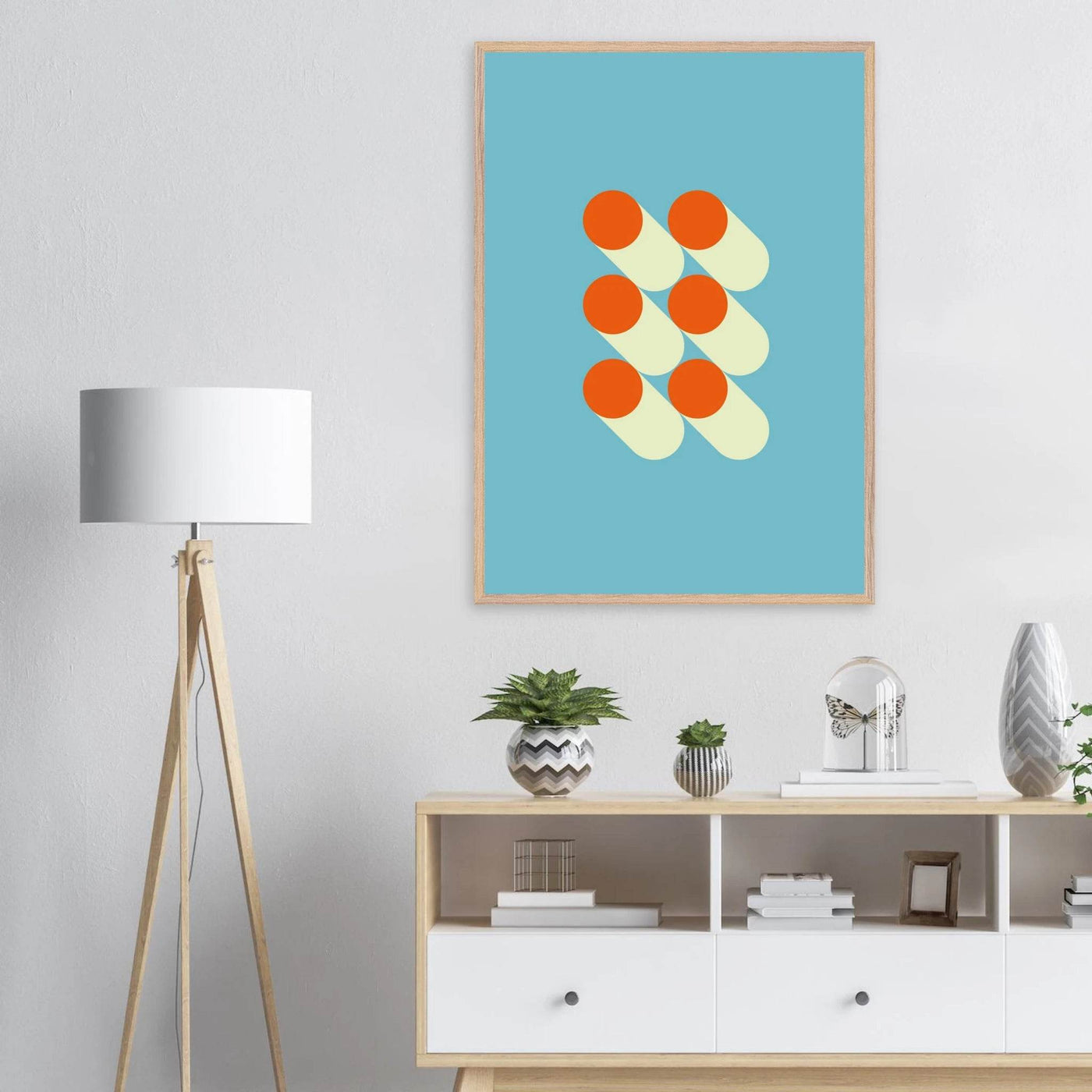 Abstract Geometric Print - Vibrantwalls